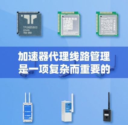 加速器代理线路管理是一项复杂而重要的网络技术，旨在优化数据在网络中的传输效率和性能。以下是对这一技术的详细分步解释