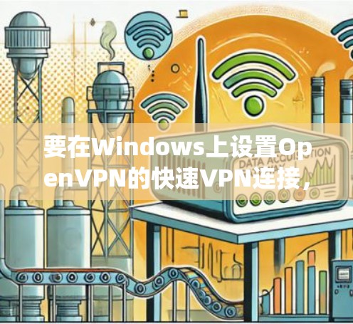 要在Windows上设置OpenVPN的快速VPN连接，请按照以下步骤操作