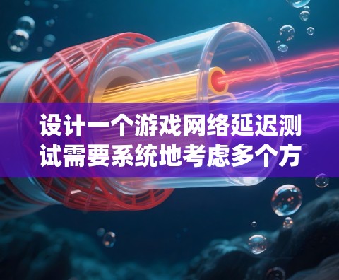 设计一个游戏网络延迟测试需要系统地考虑多个方面，以确保测试的全面性和有效性。以下是一个有条理的步骤指南
