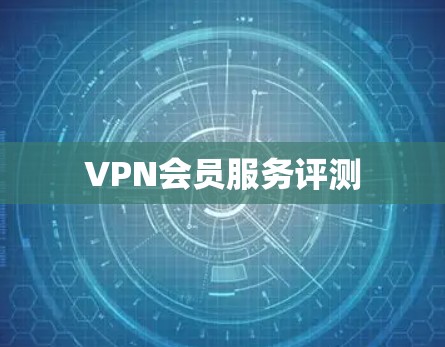 VPN会员服务评测