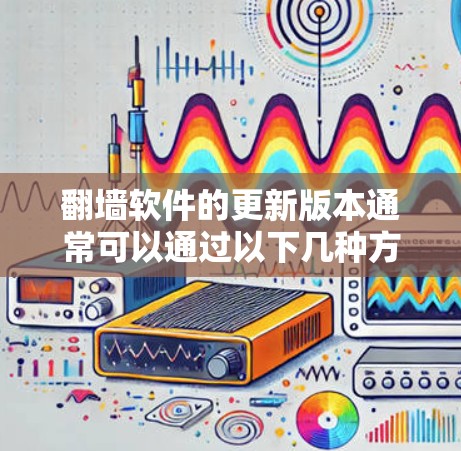 翻墙软件的更新版本通常可以通过以下几种方式进行