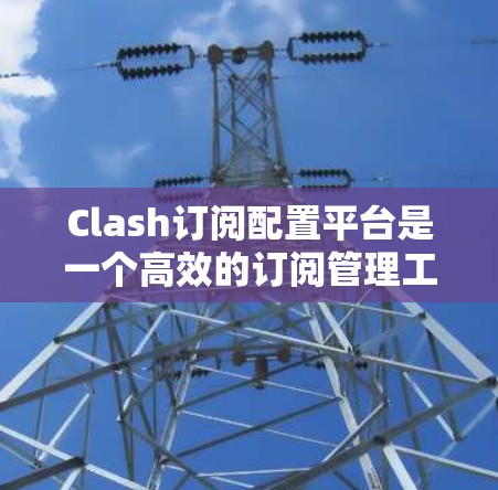 Clash订阅配置平台是一个高效的订阅管理工具，帮助用户整理和跟踪各种订阅内容。以下是配置Clash的详细步骤