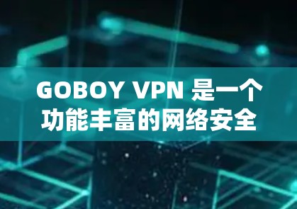GOBOY VPN 是一个功能丰富的网络安全解决方案，旨在为用户提供匿名化、隐私保护和安全的上网体验。以下是其主要功能