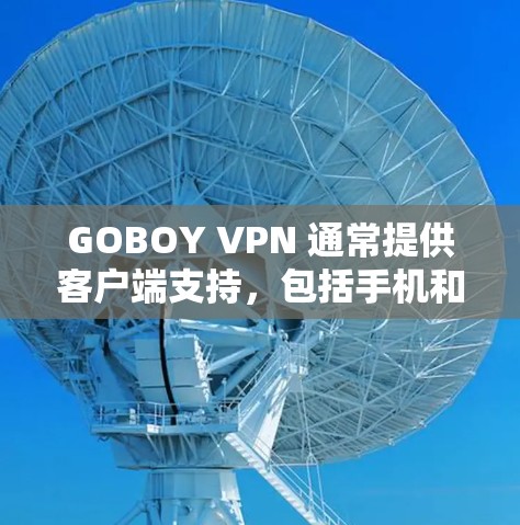 GOBOY VPN 通常提供客户端支持，包括手机和平板设备，但目前可能没有官方的电脑客户端。以下是一些可能的解决方案