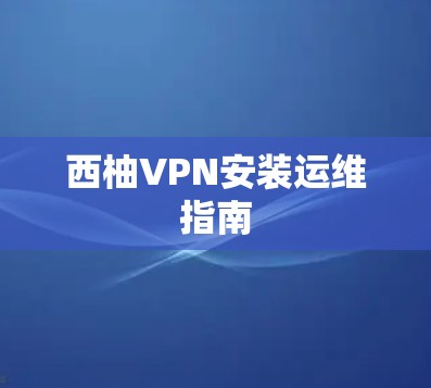 西柚VPN安装运维指南