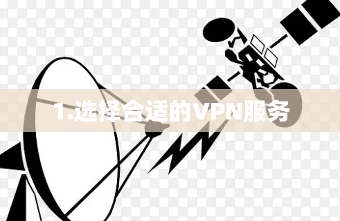 1.选择合适的VPN服务
