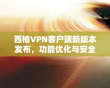 西柚VPN客户端新版本发布，功能优化与安全增强