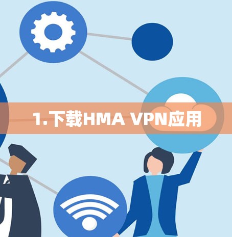 1.下载HMA VPN应用