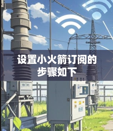 设置小火箭订阅的步骤如下
